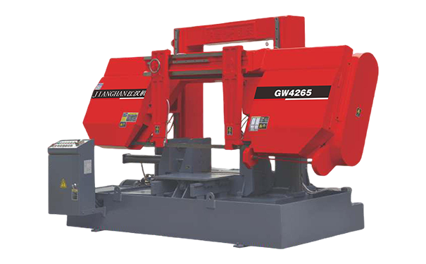 营山GW4265双柱龙门卧式带锯床