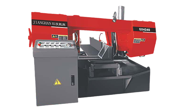 营山GX4240旋转式带锯床